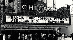 Napoleon Chicago Theatre marquee