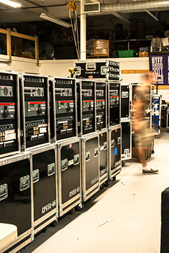 BL&S equipment road cases