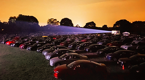 Coolidge pop-up drive-in theatre series - Medfield