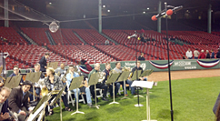 Boston Symphony Orchestra rehearses for Fenway’s 100th Anniversary - 2012