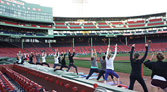 Yoga at Fenway - 2013