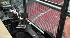 Fenway Park sound booth