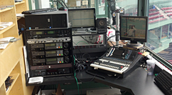 Fenway Park sound booth