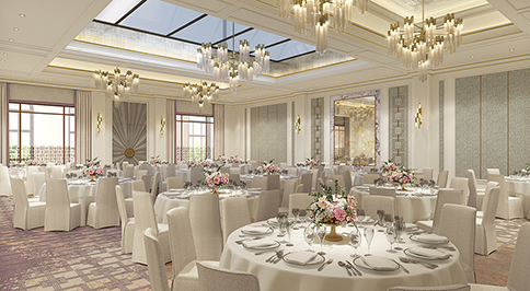 Langham Hotel ballroom