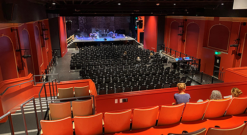 United Theatre - prepping for an event