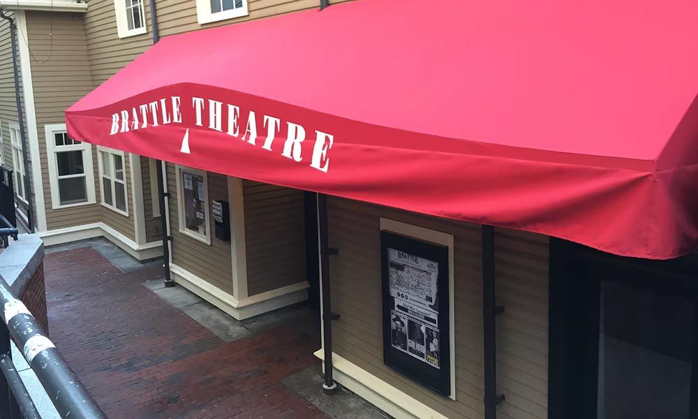 The outside of the Brattle Theatre in Cambridge, which has a new sound system inside. Image courtesy of Brattle Film Foundation